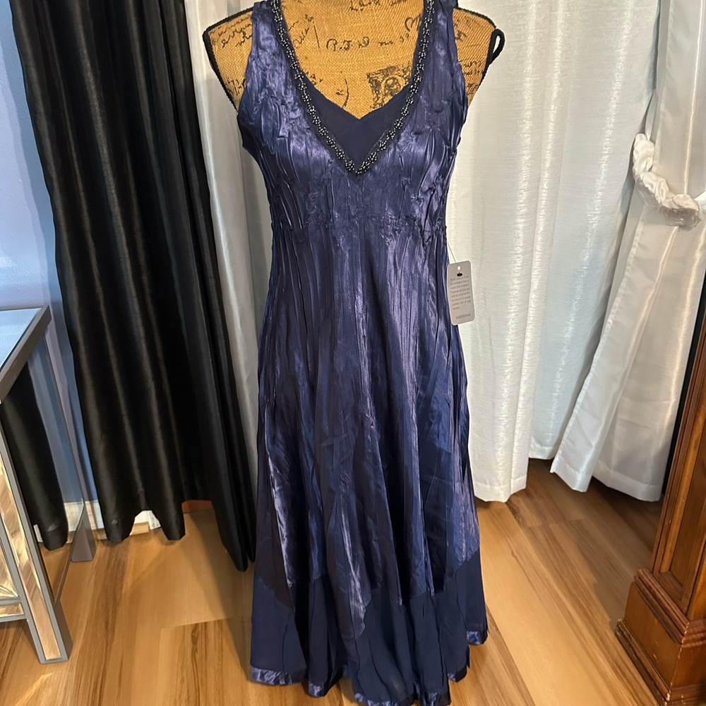 Komarov Women's Dress in Deep Blue